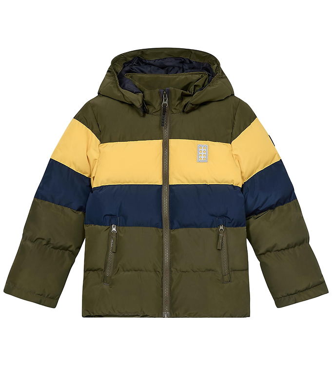 LEGOÂ® Wear Dynejakke - LWJipe 705 - Yellow/Navy/Army