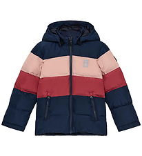 LEGO® Wear Dynejakke - LWJipe 705 - Navy/Dark Rose/Rose/
