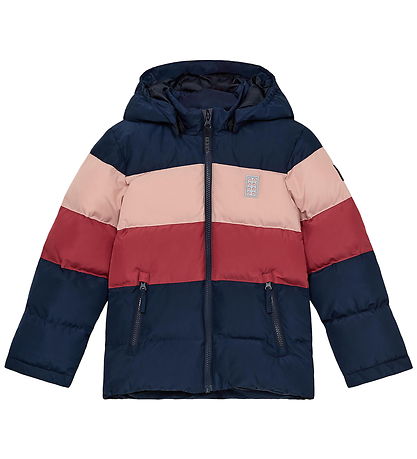 LEGO® Wear Dynejakke - LWJipe 705 - Navy/Dark Rose/Rose/