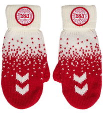 Hummel Vanter - Kids - Strik - hmlDBU Fan XMAS - Tango Red