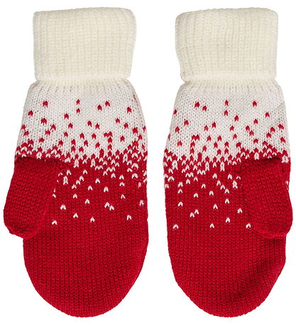 Hummel Vanter - Kids - Strik - hmlDBU Fan XMAS - Tango Red