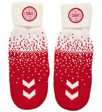 Hummel Vanter- Strik - hmlDBU Fan XMAS - Tango Red