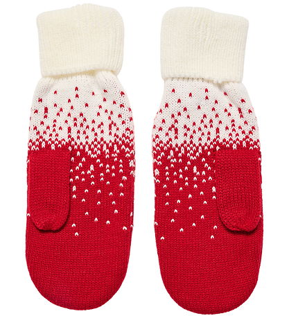 Hummel Vanter- Strik - hmlDBU Fan XMAS - Tango Red