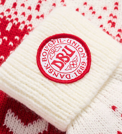 Hummel Vanter- Strik - hmlDBU Fan XMAS - Tango Red