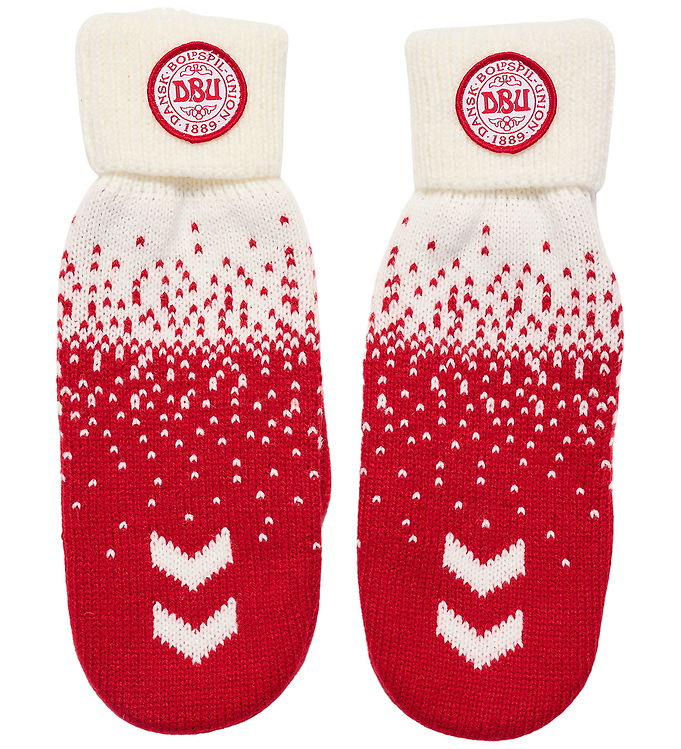Hummel Vanter- Strik – hmlDBU Fan XMAS – Tango Red