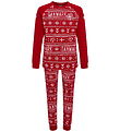 Hummel Nattøj - hmlDBU Fan XMAS Pyjamas - Tango Red