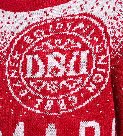 Hummel Bluse - Strik - hmlDBU Fan XMAS - Tango Red