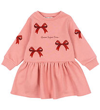 Konges Sløjd Sweatkjole - Lou Bow - Strawberry Ice