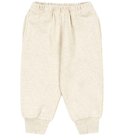 Konges Sløjd Sweatpants - Loupy Lou - Off White Melange