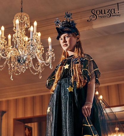Souza Udklædning - Heks - Evilian - Sort