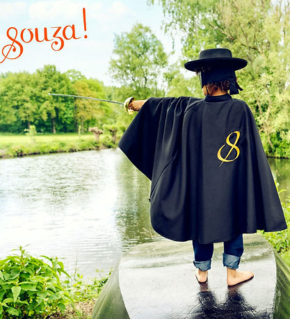 Souza Udklædning - Zorro Cape + Mask