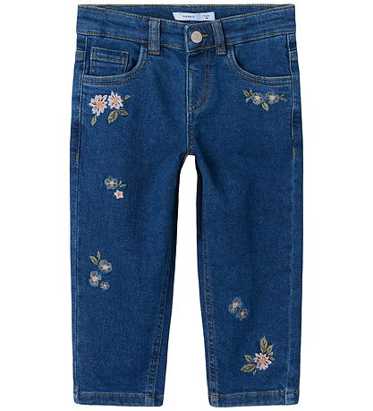 Name It Jeans - NmfBella - Dark Blue Denim/Flower