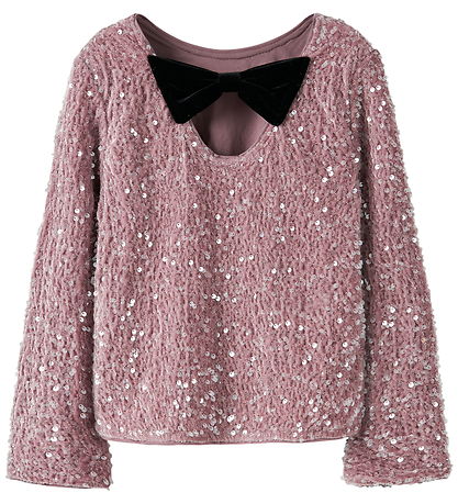 Name It Bluse - NkfRusitta - Keepsake Lilac/Black Bow