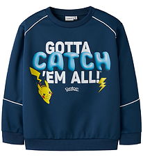 Name It Sweatshirt - NkmSidney - Pokemon - Insignia Blue