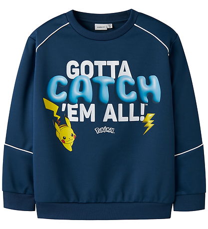 Name It Sweatshirt - NkmSidney - Pokemon - Insignia Blue