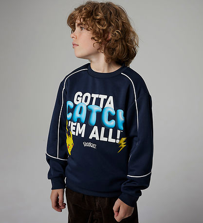 Name It Sweatshirt - NkmSidney - Pokemon - Navy Blazer
