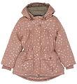 Mikk-Line Vinterjakke - Polyester - Burlwood m. Glitter Blade