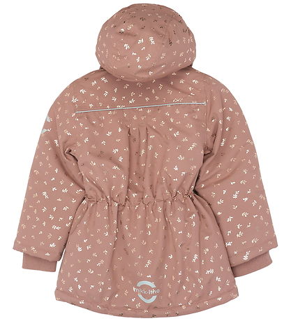 Mikk-Line Vinterjakke - Polyester - Burlwood m. Glitter Blade