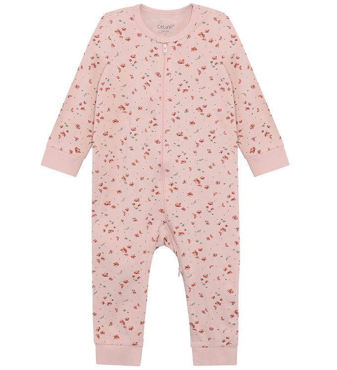 CeLaVi Natdragt - AOP - Sepia Rose