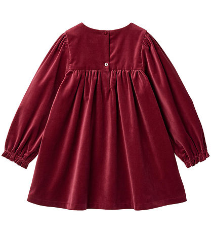 Wheat Kjole - Velour - Elvira - Ruby Red