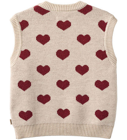 Wheat Blouse - Knitted - Gaby - Offwhite Melange