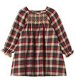Wheat Dress - Bella - Red Blue Check
