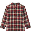 Wheat Skjorte - Willum - Red Blue Check