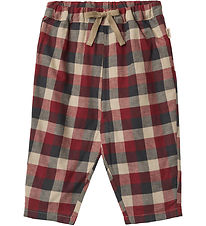 Wheat Bukser - Arne - Red Blue Check