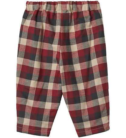 Wheat Bukser - Arne - Red Blue Check
