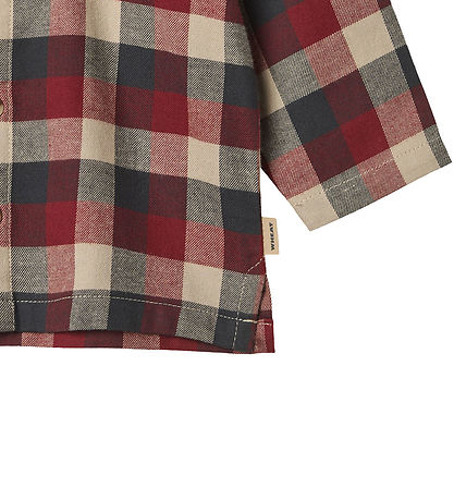 Wheat Skjorte - Shelby - Red Blue Check