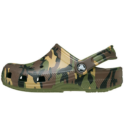 Crocs Sandaler - Classic Camouflage Clog K - Army Green/Multi