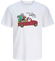 Jack & Jones T-shirt - Jjnoel - XMAS - White