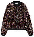 Name It Bomber Jacket - NkfRunica - Gold Colour w. Sequins