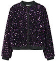 Name It Bomber Jacket - NkfRunica - Byzantium w. Sequins