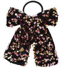 Name It Haargummi m. Schleife - NkfRunica - Gold Colour m. Palie