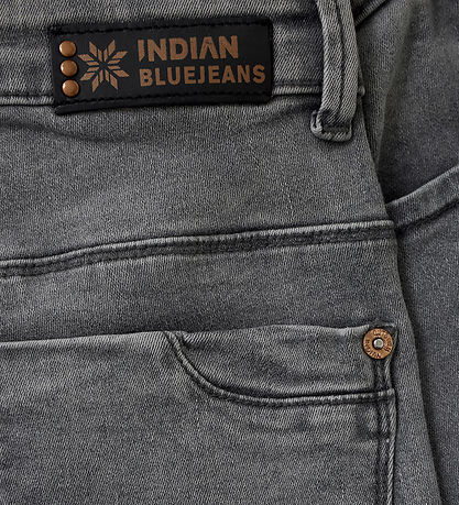 Indian Blue Jeans - Wide Fit - Light Grey Denim