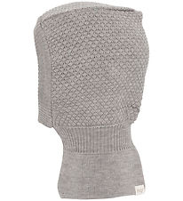 MP Elefanthue - 2-lags - Uld - Windstopper - Grey Melange