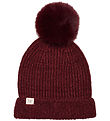 MP Hue m. Kvast - Uld - Wine Red