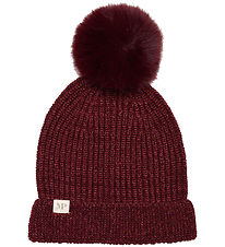 MP Hue m. Kvast - Uld - Wine Red