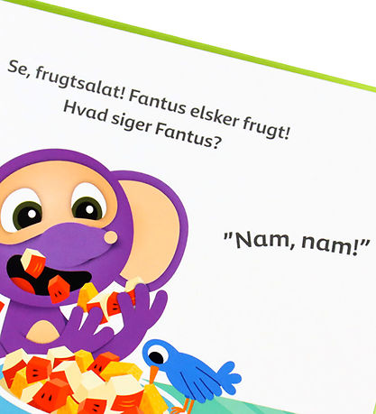 Forlaget Bolden Billedbog - Nam-Nam, Fantus! - En Smage Bog - Da