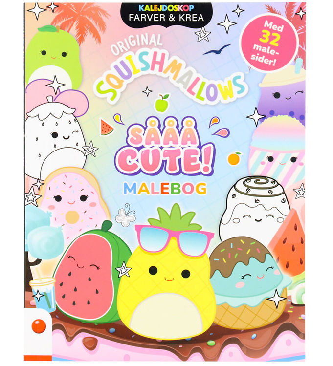 Forlaget Bolden Malebog - Sååå Cute! Original Squishmallows