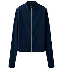 LMTD Cardigan - Rib - NlfHinaja - Navy Blazer
