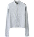 LMTD Cardigan - Rib - NlfHinaja - Light Grey Melange LMTD Cardigan - Rib - NlfHinaja - Light Grey Melange