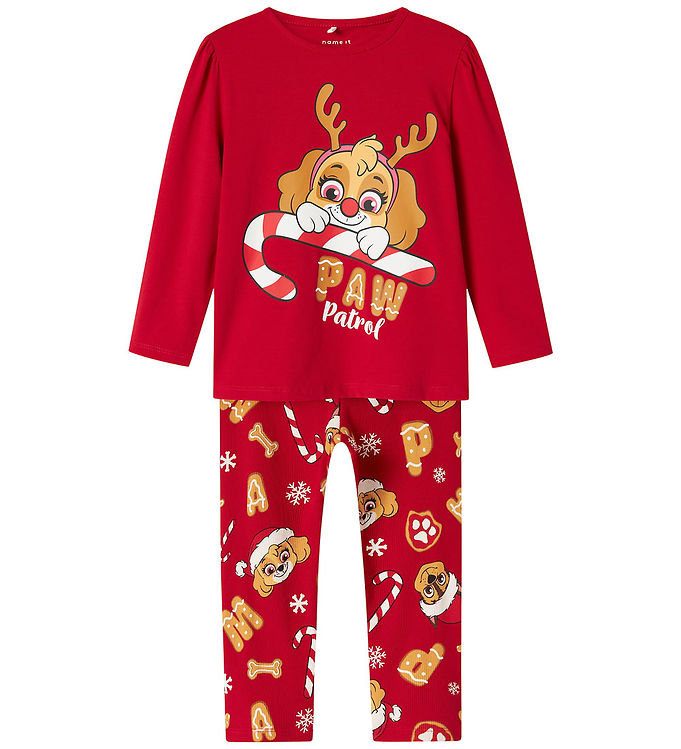 Name It Paw Patrol Nattøj 2-delt NmfSarba - Barbados Cherry