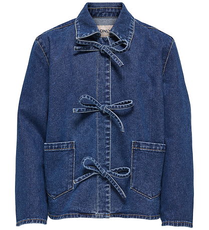 Kids Only Denimjakke - KogThille - Medium Blue Denim