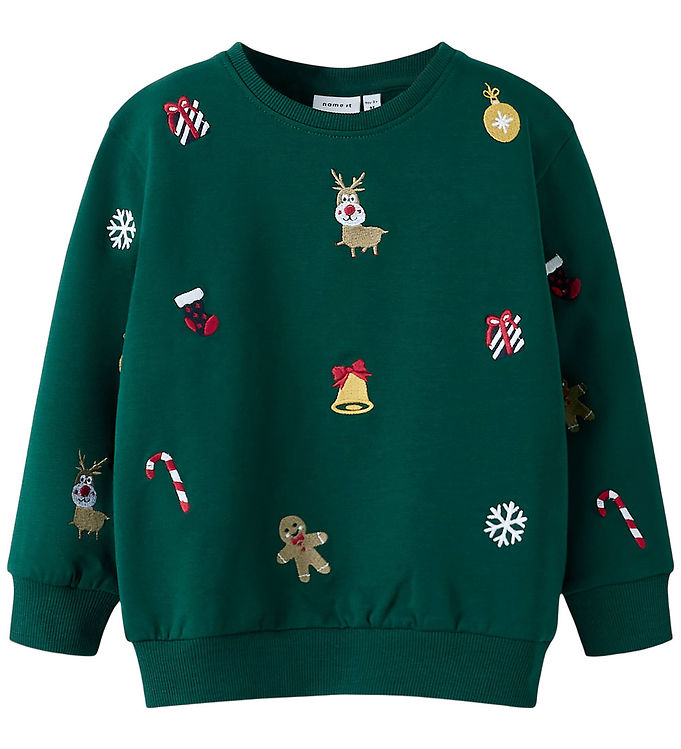 Name It Sweatshirt - NmnRkringle - Botanical Garden