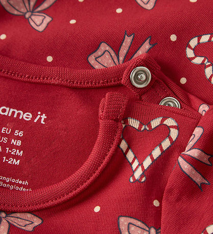Name It Body l/æ - NbfRi - Jester Red