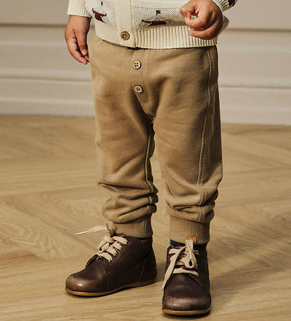 Lil' Atelier Sweatpants - NbmLondon - Sepia Tint