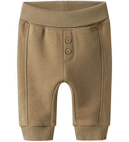Lil' Atelier Sweatpants - NbmLondon - Sepia Tint