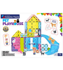 Magna Tiles Magnetsæt - 50 Dele - Pet Playhouse + MicroMAGS Magna Tiles Magnetsæt - 50 Dele - Pet Playhouse + MicroMAGS